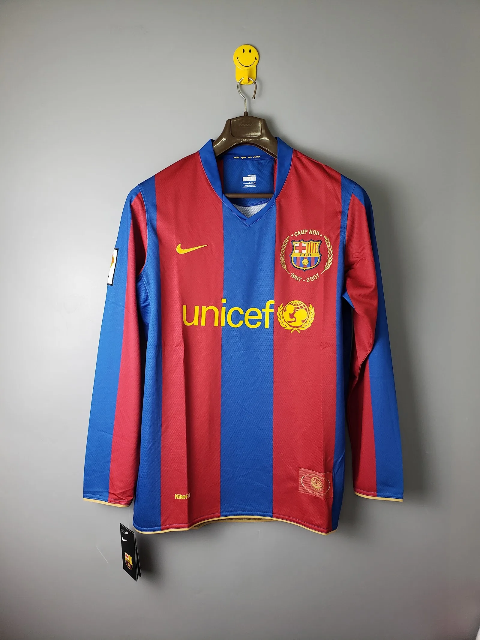 Camiseta Barcelona – Titular manga larga – 2007-08