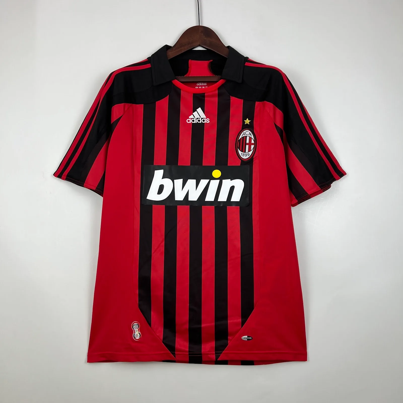 Camiseta AC Milan – Titular con patrocinadores – 2007-08