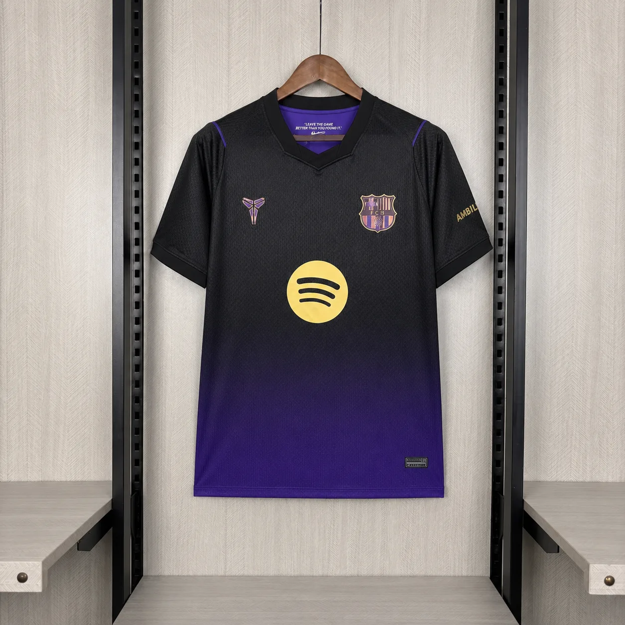 Camiseta Barcelona – Edición especial negro y morado – 2026-27