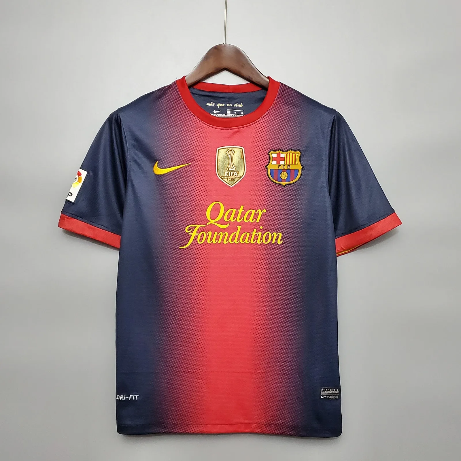 Camiseta Barcelona – Titular con patrocinadores – 2012-13