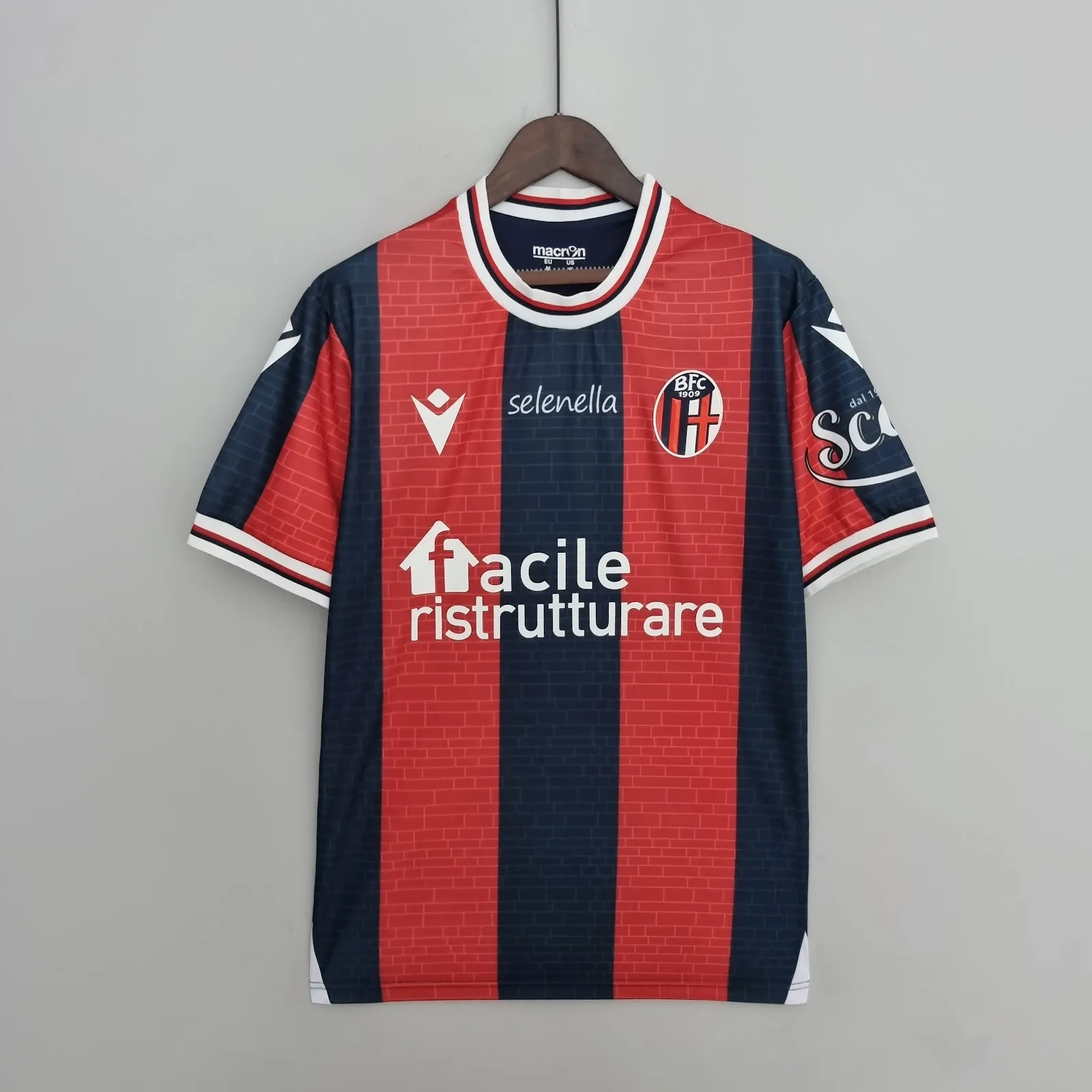 Camiseta Bologna – roja azul – 2022-23