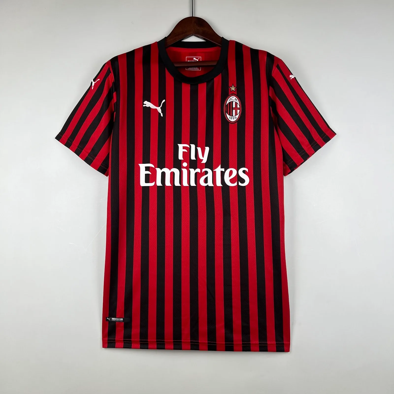 Camiseta AC Milan – Titular con patrocinadores – 2019-20