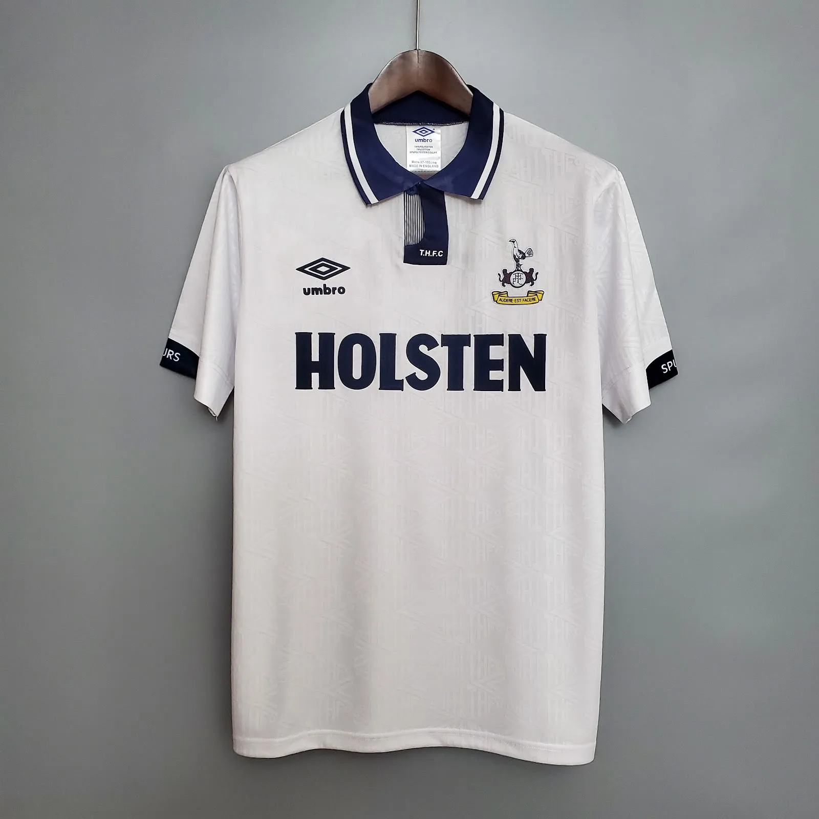Camiseta Tottenham – Titular Retro con patrocinadores – 1994