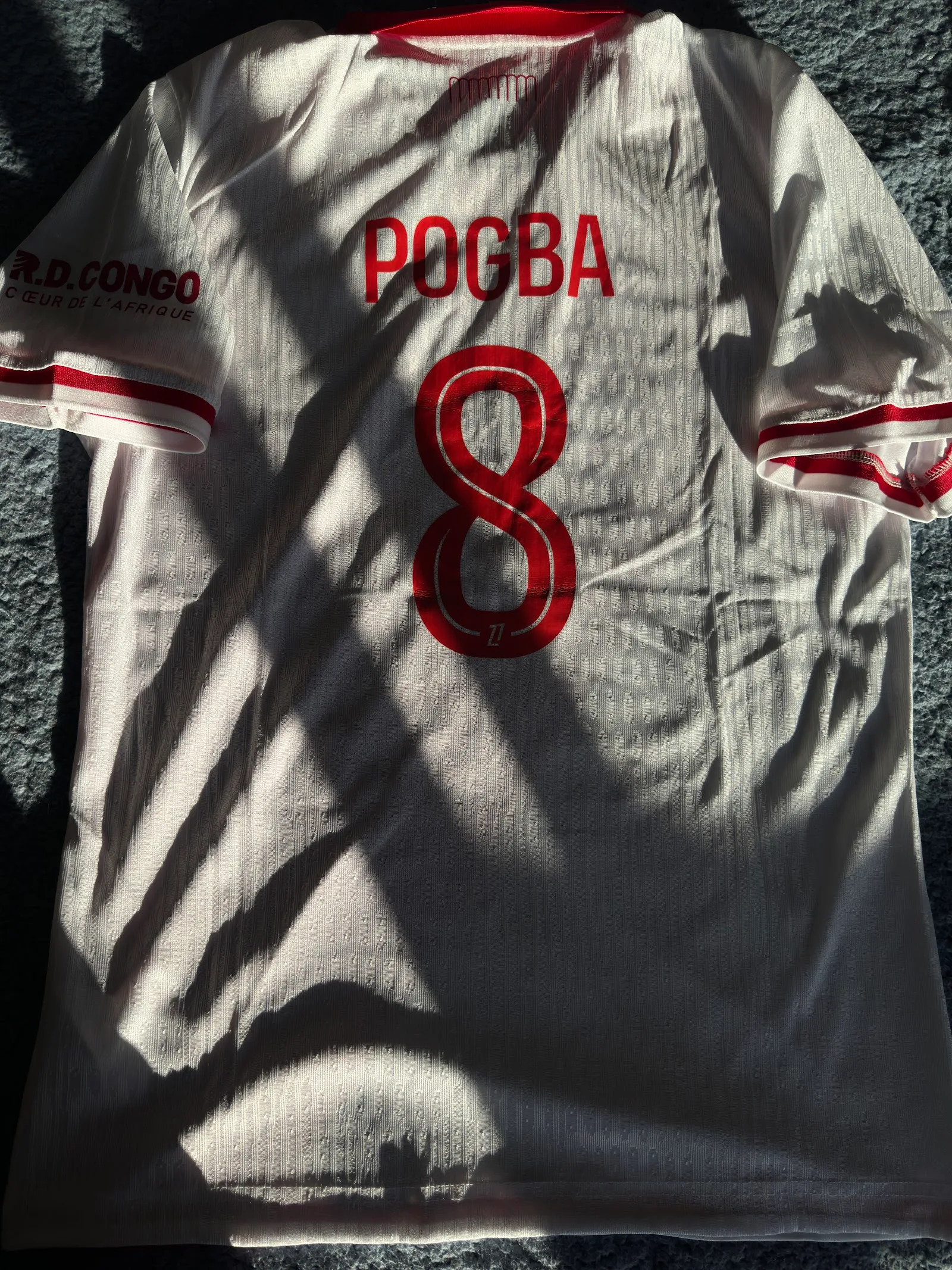 Camiseta Monaco Titular 2026-27 "8 Pogba"