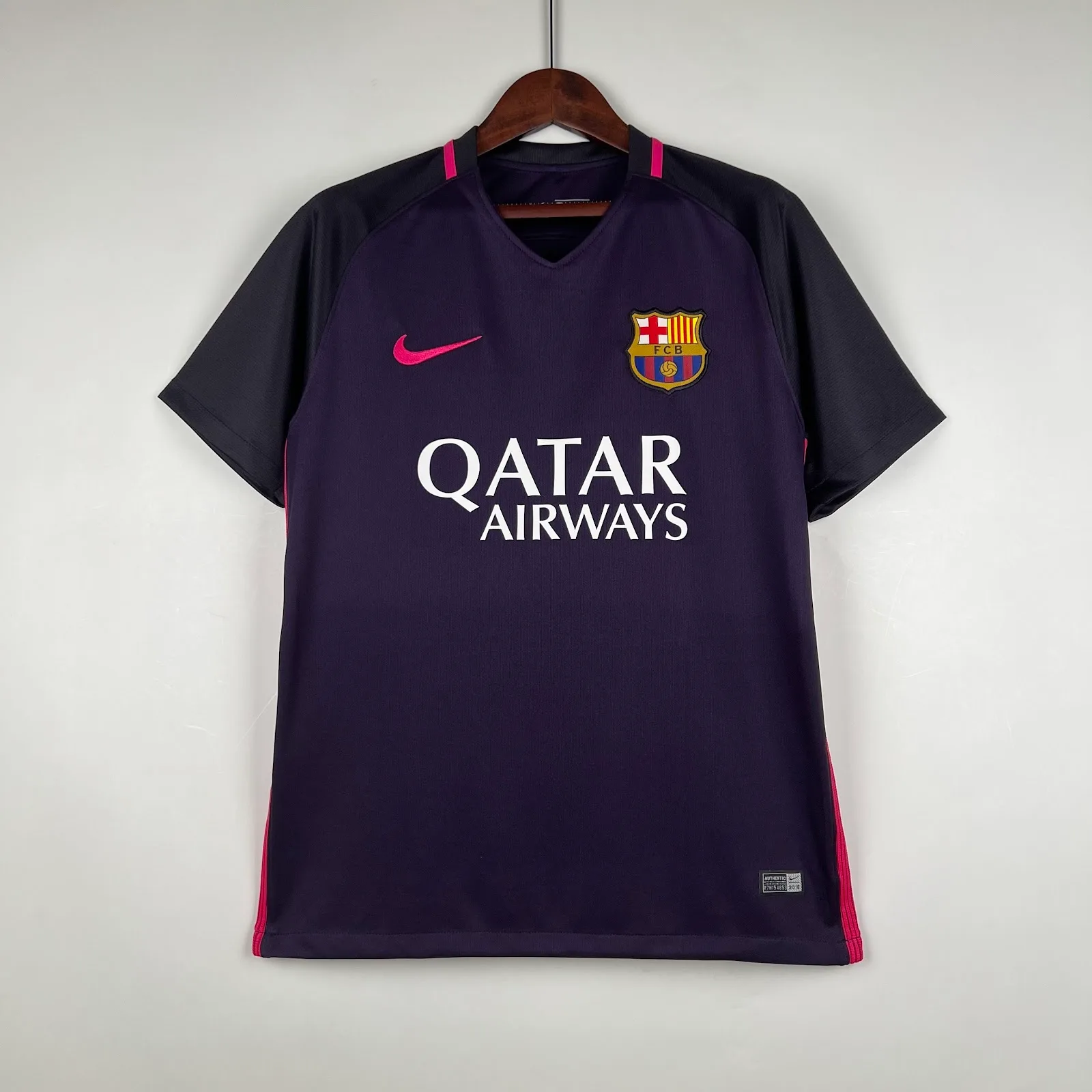 Camiseta Barcelona – Visitante con patrocinadores – 2016-17 – Variante 1