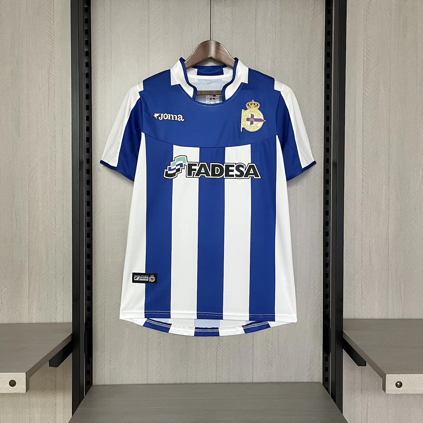 Camiseta Deportivo La Coruña – Titular Retro – 2003-04 – Variante 2