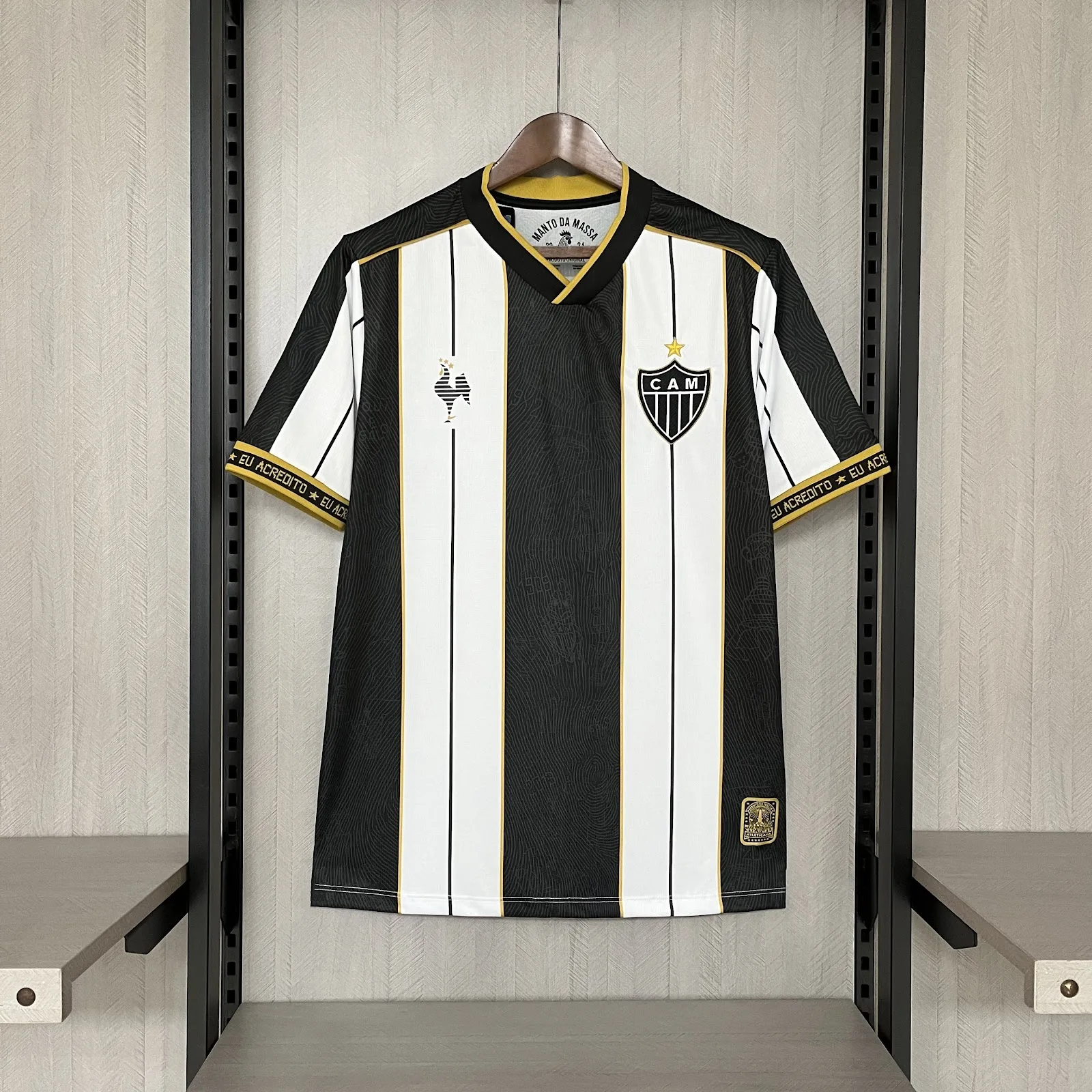 Camiseta Atletico Mineiro – Edición especial negra y blanca – 2025-26