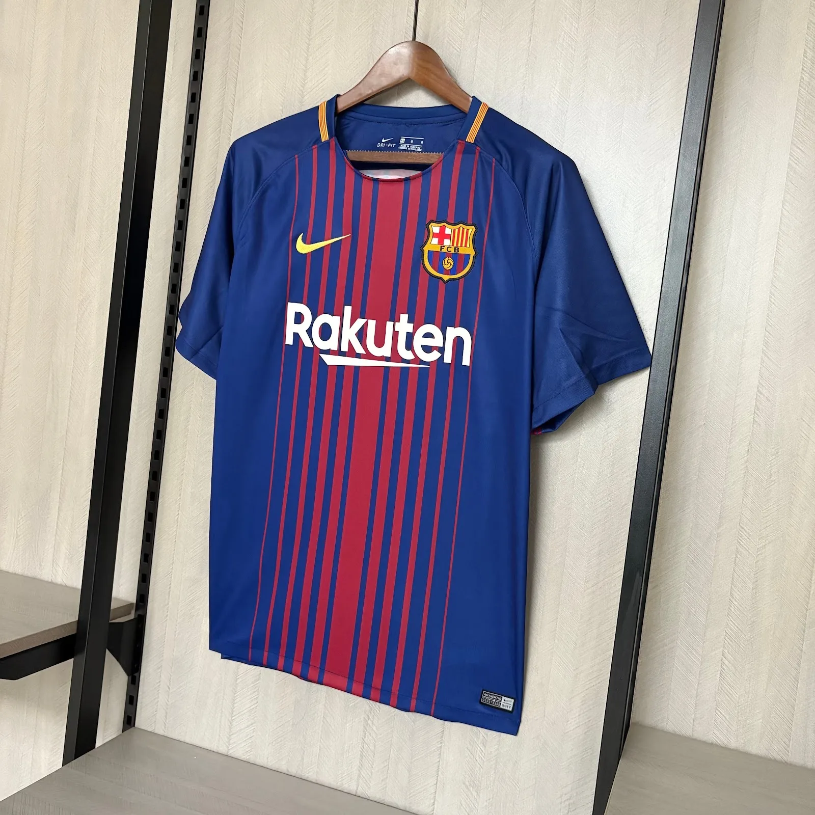 Camiseta Barcelona – Titular con patrocinadores – 2017-18