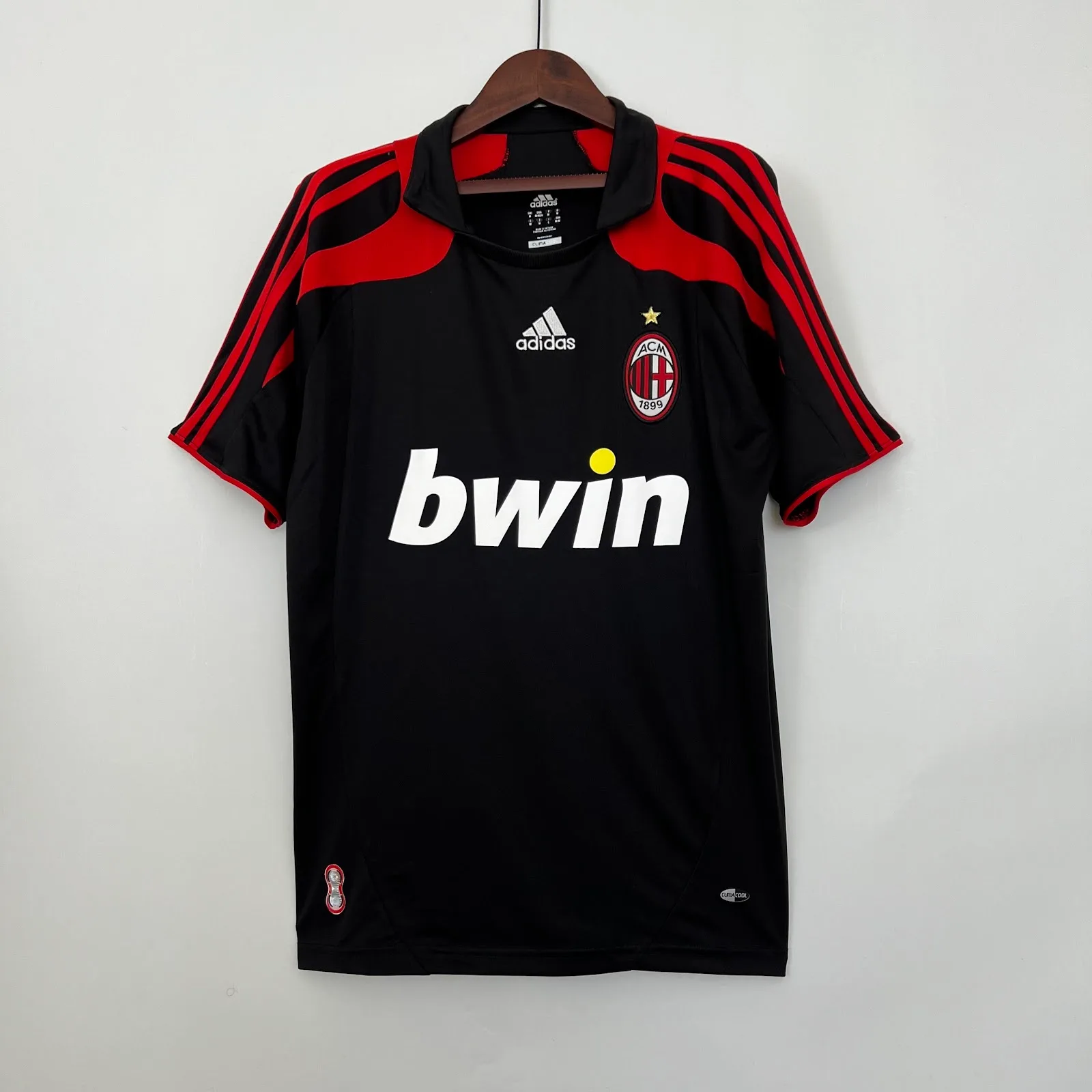 Camiseta AC Milan – Tercera equipación con patrocinadores – 2007-08