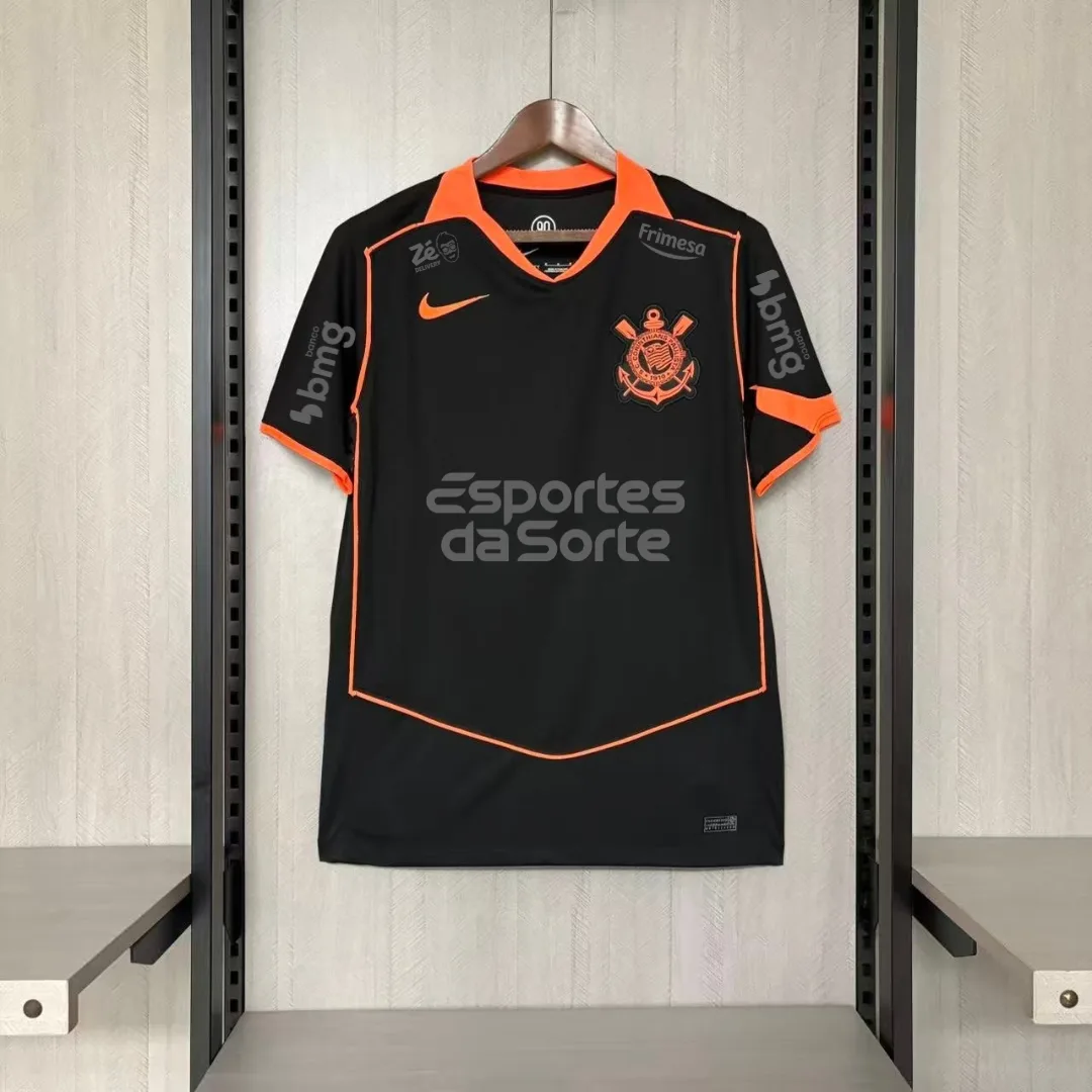Camiseta Corinthians – Tercera equipación con patrocinadores – 2025-26
