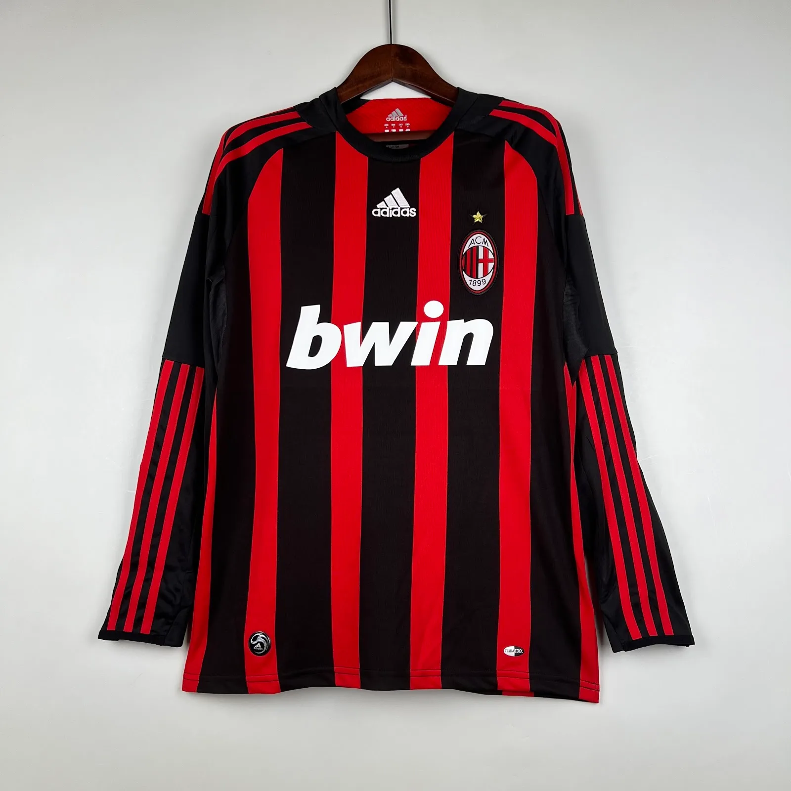 Camiseta AC Milan – Titular manga larga – 2008-09