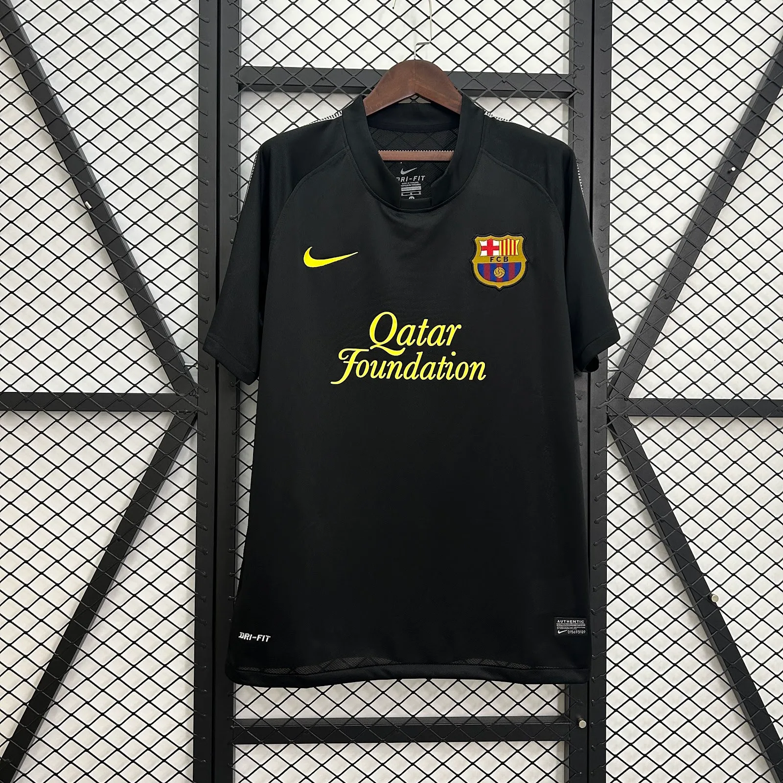 Camiseta Barcelona – Visitante con patrocinadores – 2011-12